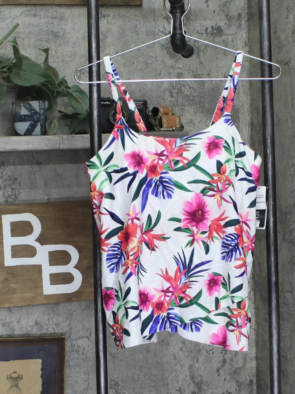 Island Escape White Island Escape Capetown Underwire Tankini Swim Top